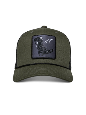 Booted Trucker Hat