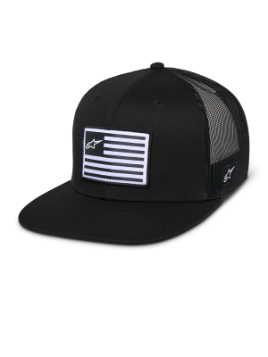 Flag Flat Trucker Hat