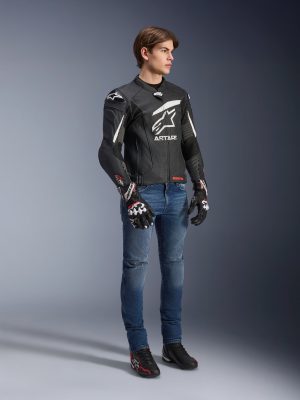 GP Plus R V4 Rideknit Leather Jacket