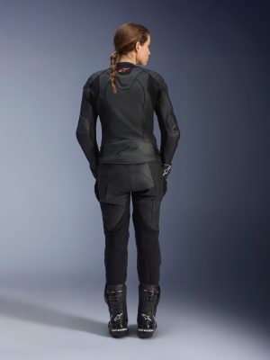 Women Stella GP Plus V4 Leather Jacket