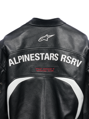 RSRV The Chief Bomber Leather Jacket
