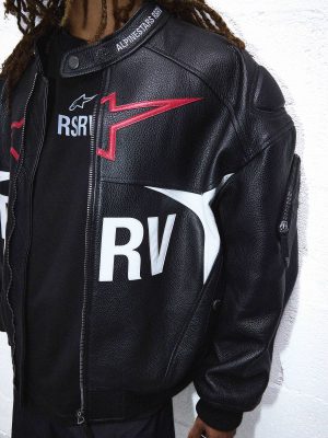 RSRV The Chief Bomber Leather Jacket